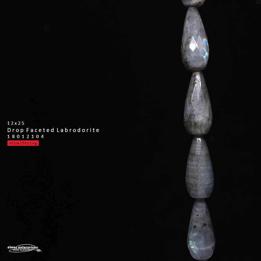 Drop Fac 12x25 Labradorite