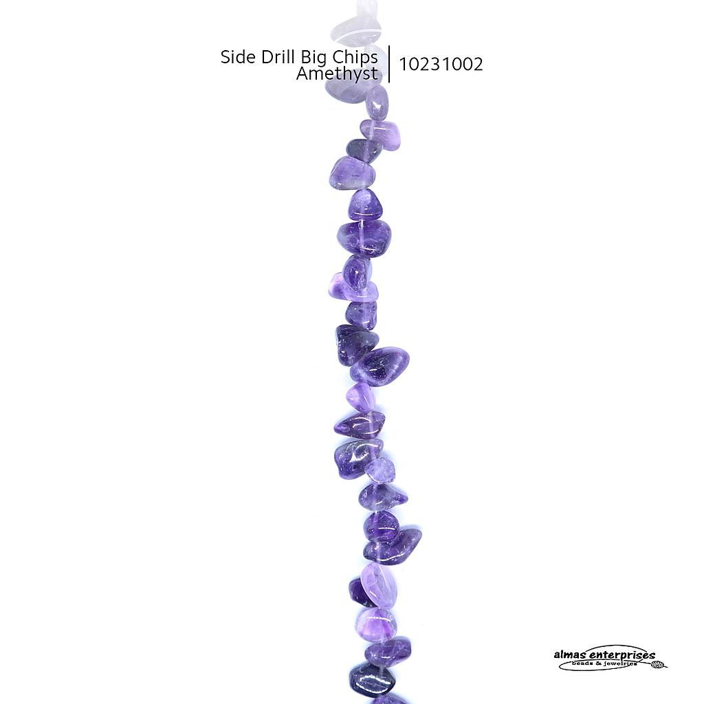 Side Drill Big Chips Amethyst