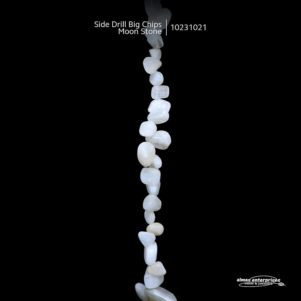 Side Drill Big Chips Moon Stone
