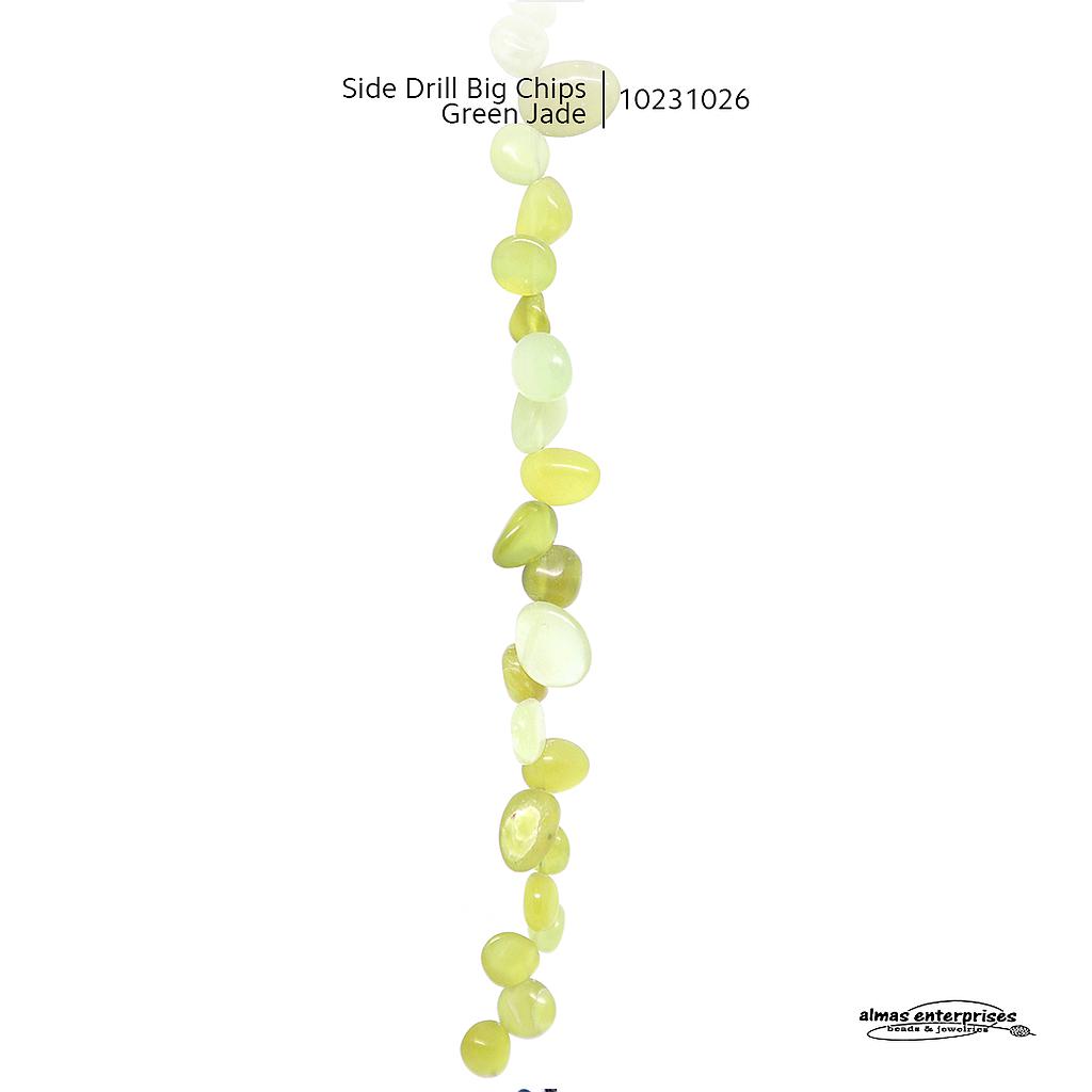 Side Drill Big Chips Green Jade
