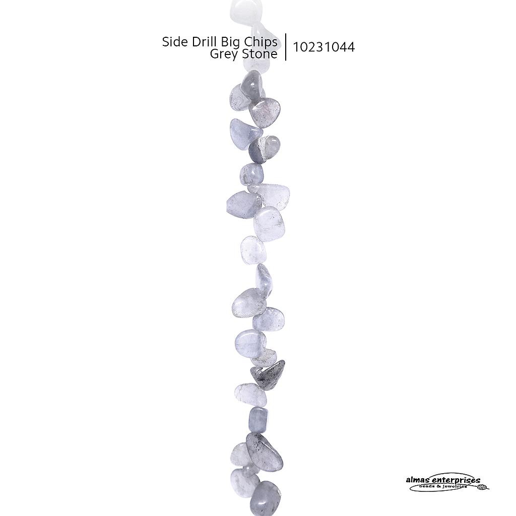 Sidedrill Big Chips Grey Stone