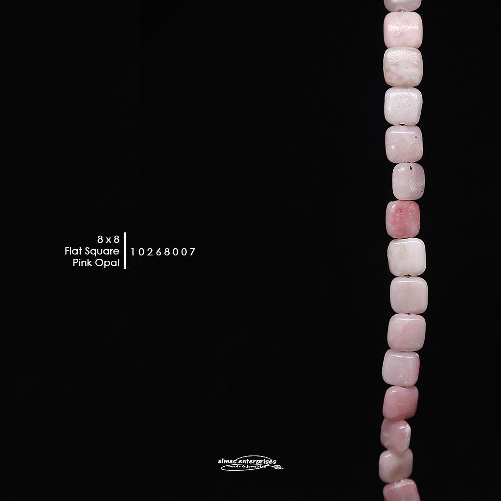 Flt Sq 8x8 Pink Opal