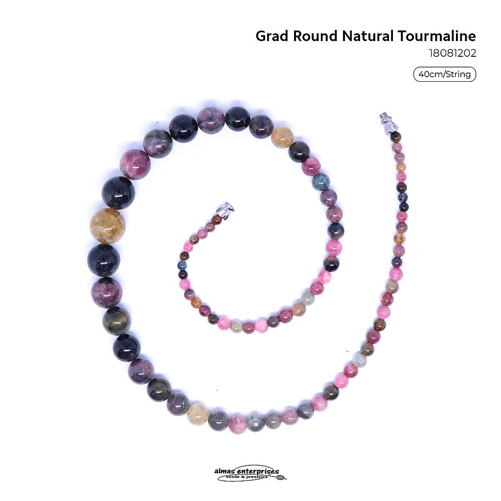 Grad Round Natural Tourmaline