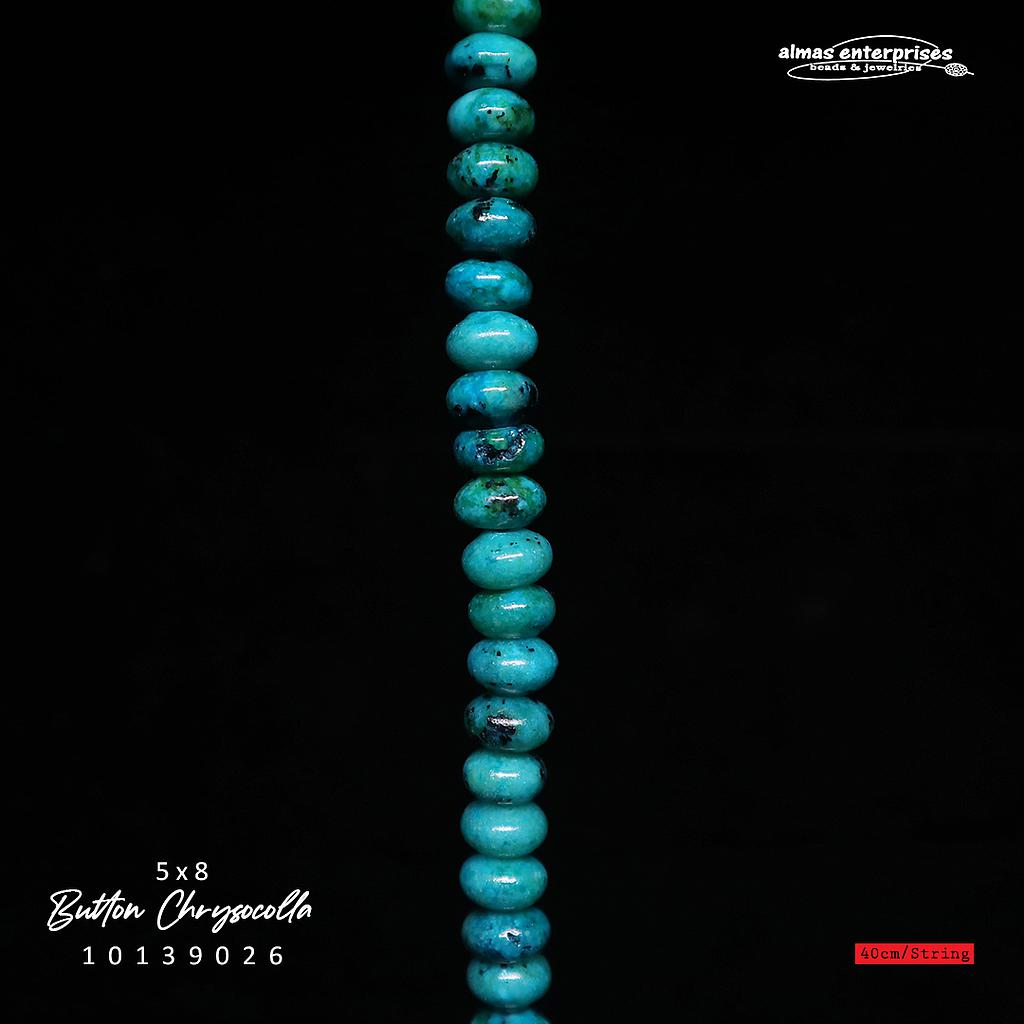 But 5x8 Dyed Chrysocolla