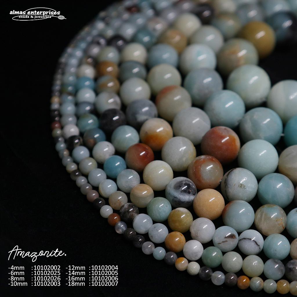 Round AMAZONITE