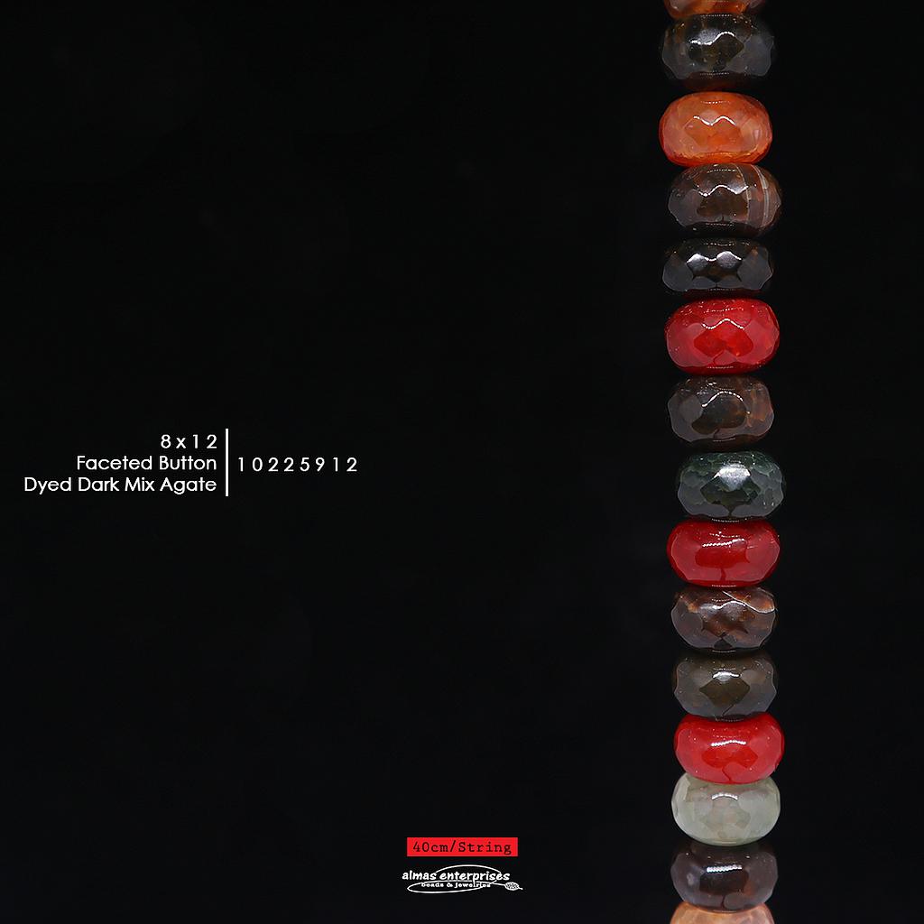 Fac But 8x12 D.Dark Mix Agate