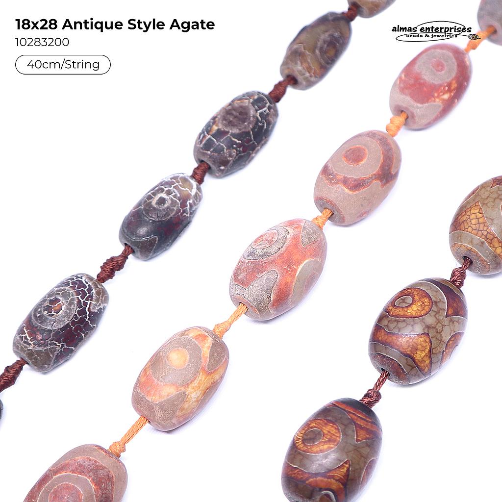 18x28 Antique style Agate