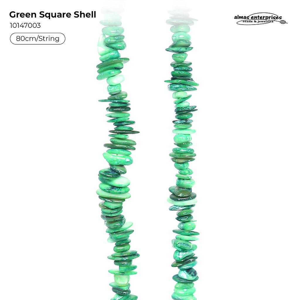 GREEN SQ SHELL
