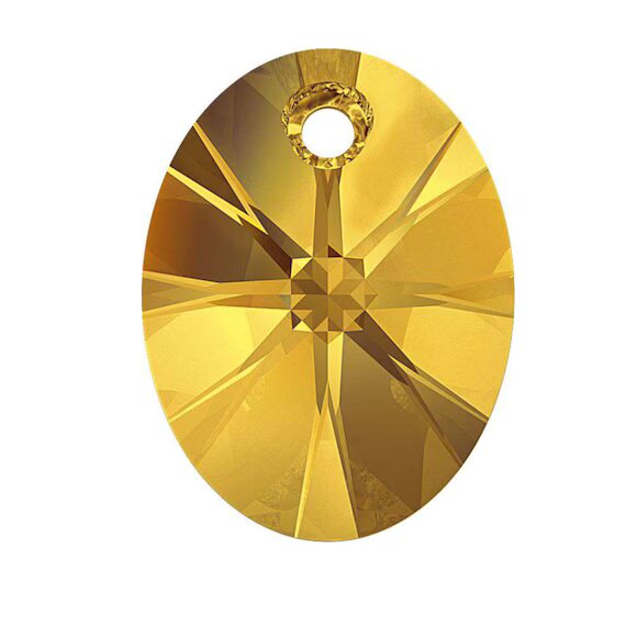 6028 18mm SUNFLOWER/3pcs