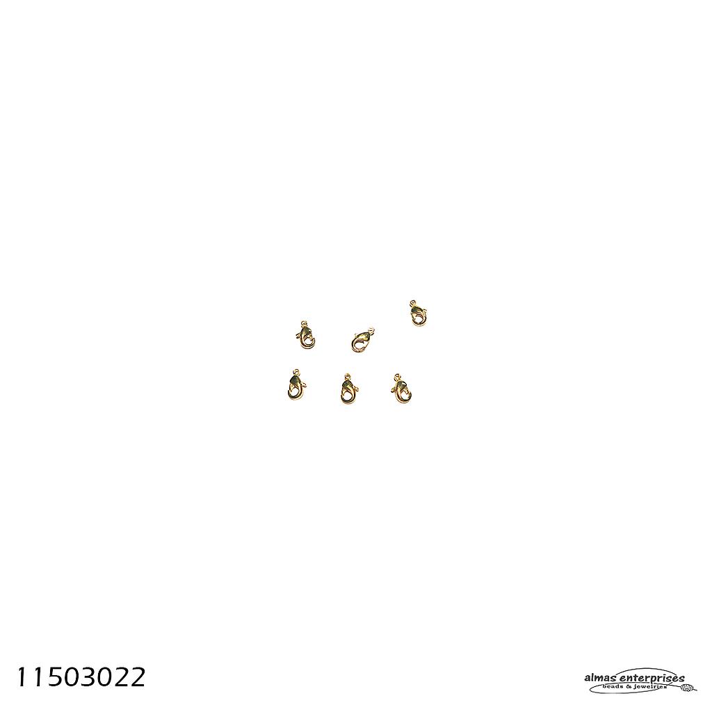 Cop. 5x10 Lobster Clasps/24