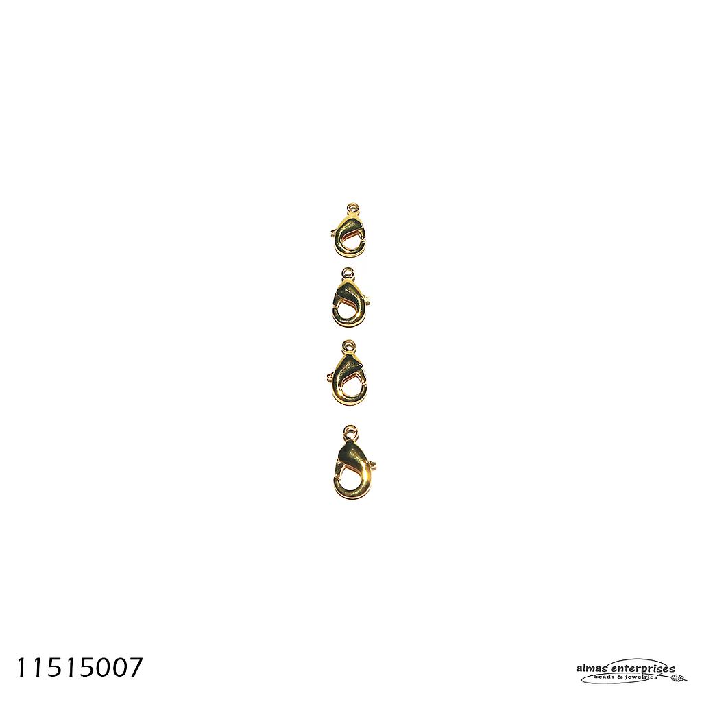 Cop. 9x18 Lobster Clasps/12