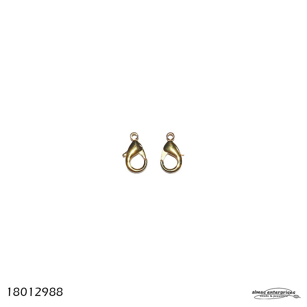 Cop. 13x23 Lobster Clasps/6