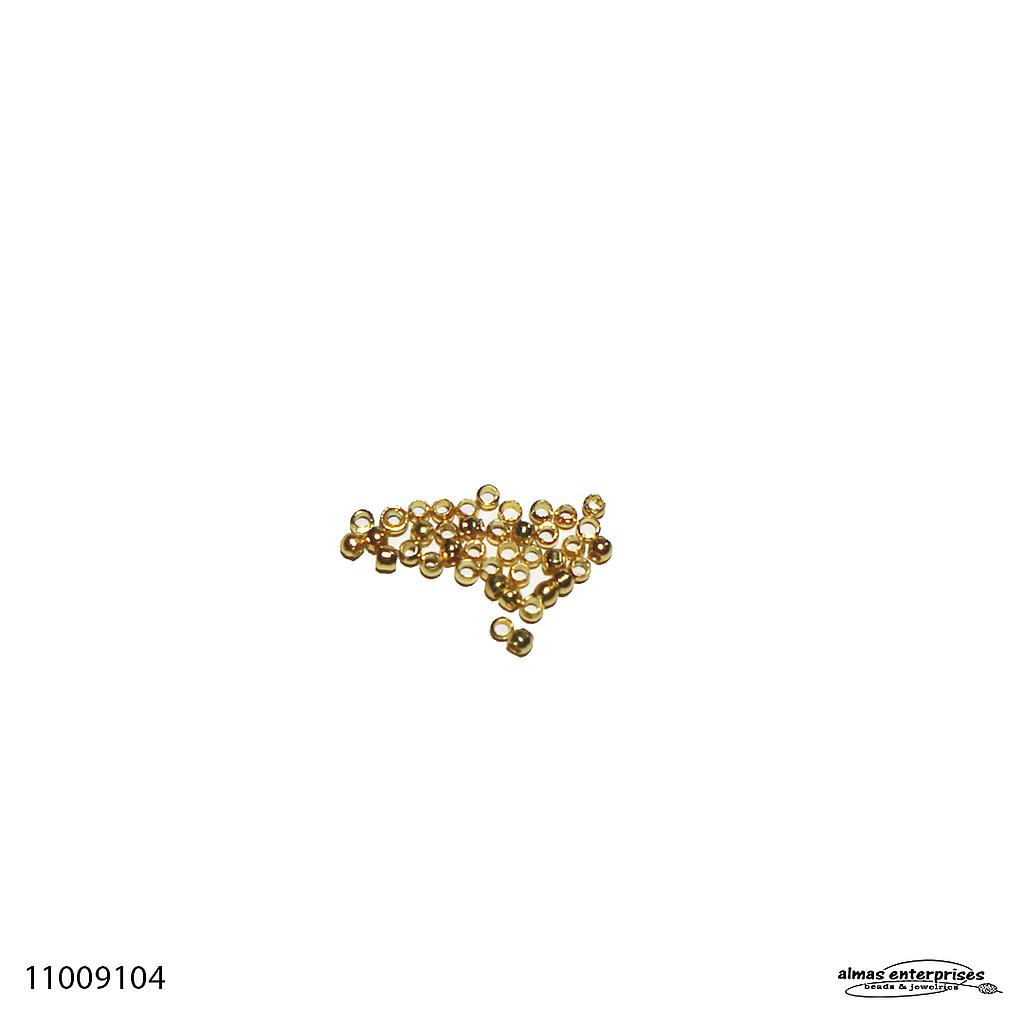 Small Round Crimp Beads/gross