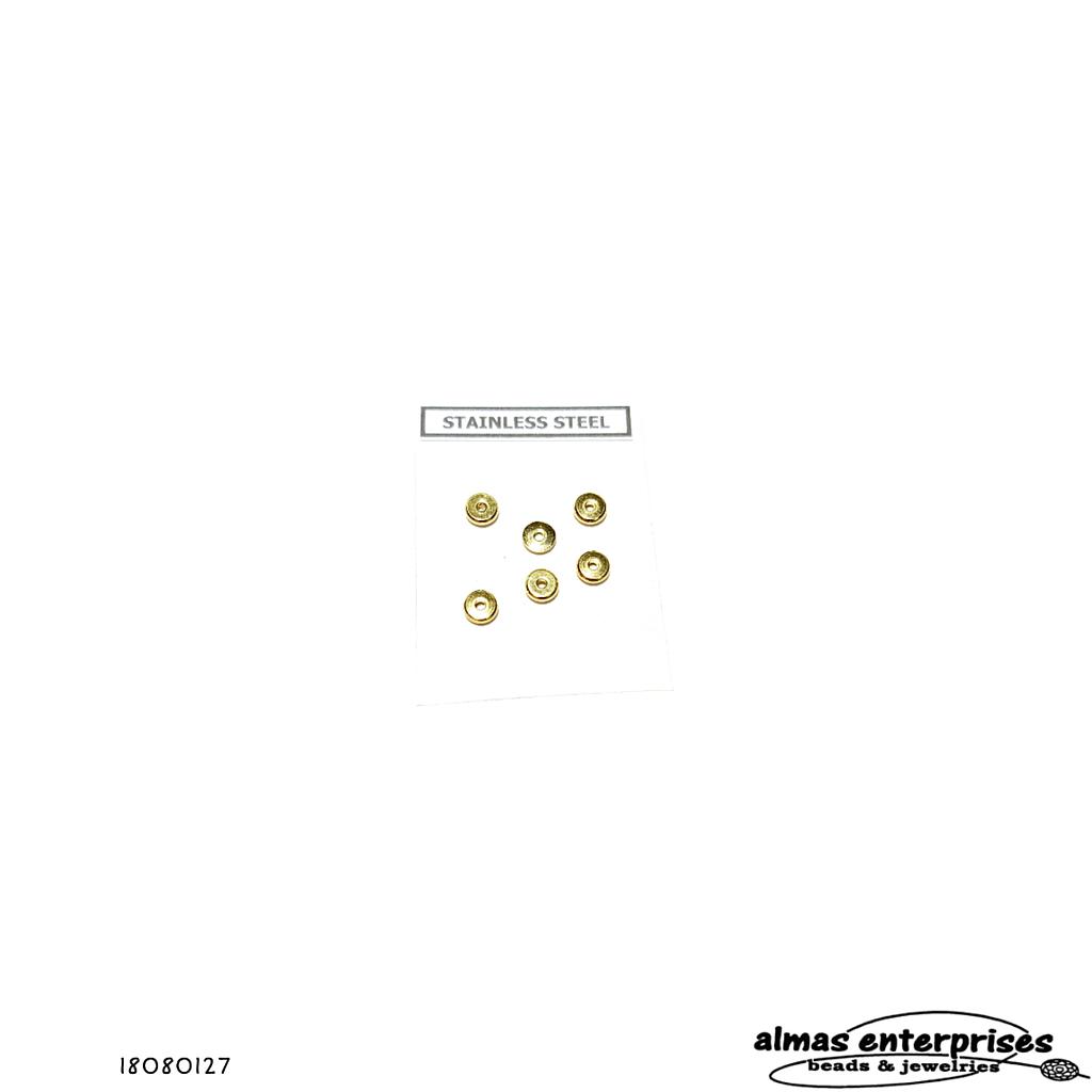 BA 04 5mm Button Hole Spacer /6pcs