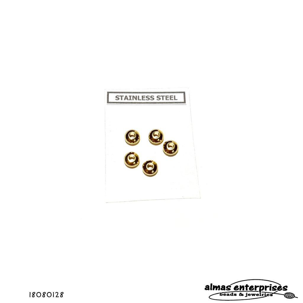 BA 05 6mm Button Hole Spacer /6pcs