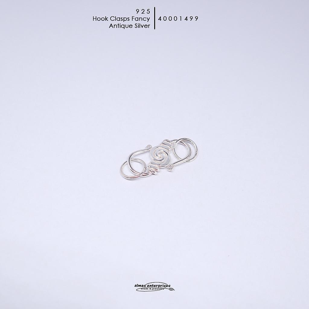 Fancy  S.Hook Clasps Silver 925