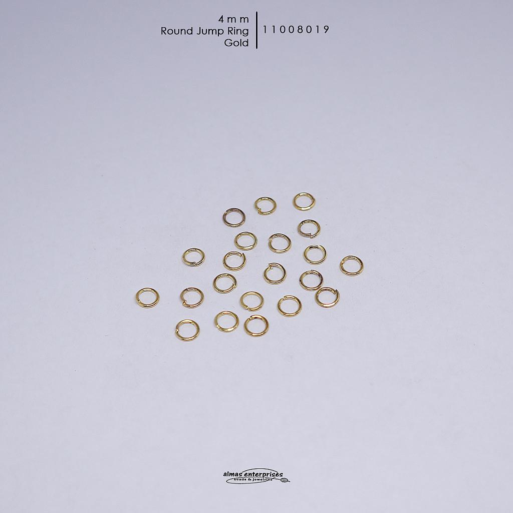 Gold Rd Jump Rings/gross