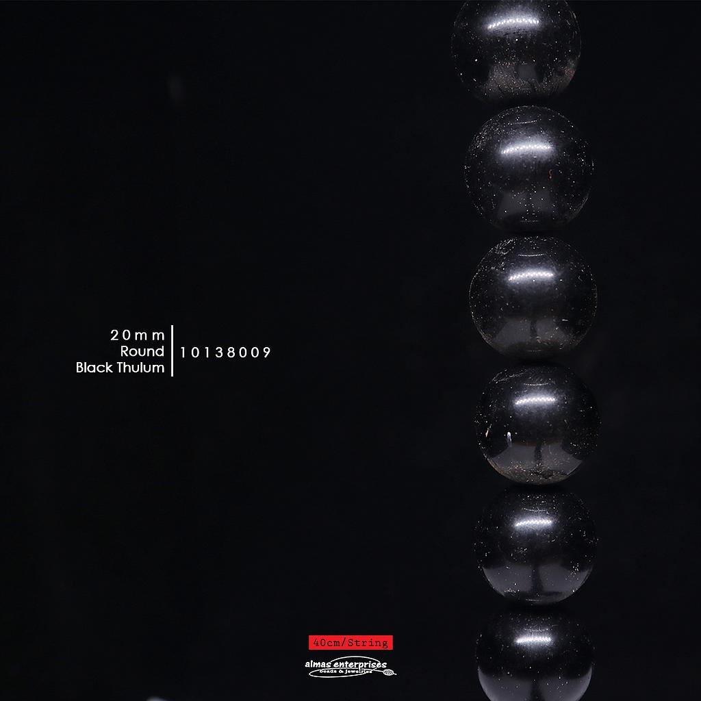Round BLACK THULIUM