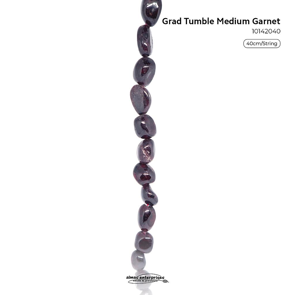 Grad Tumble Medium Garnet