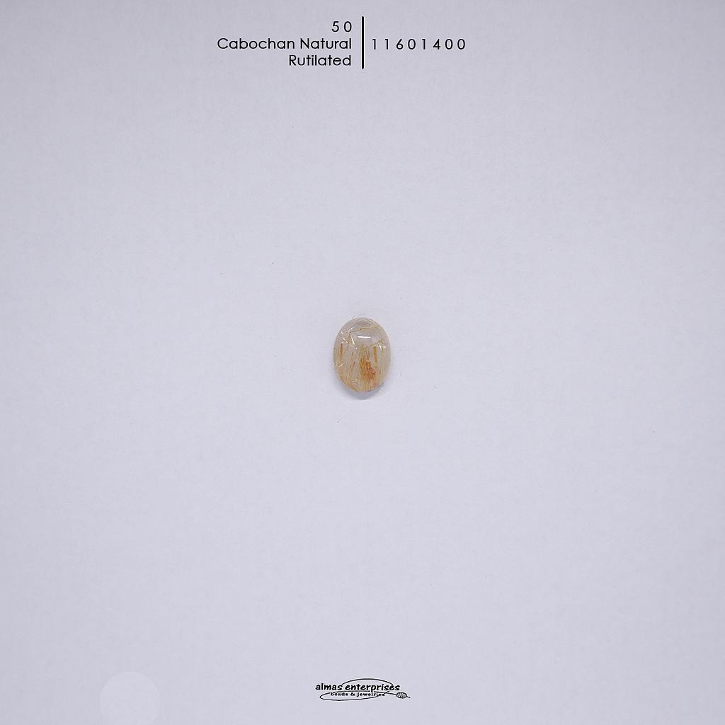 Cabochon Nat.Rutilated