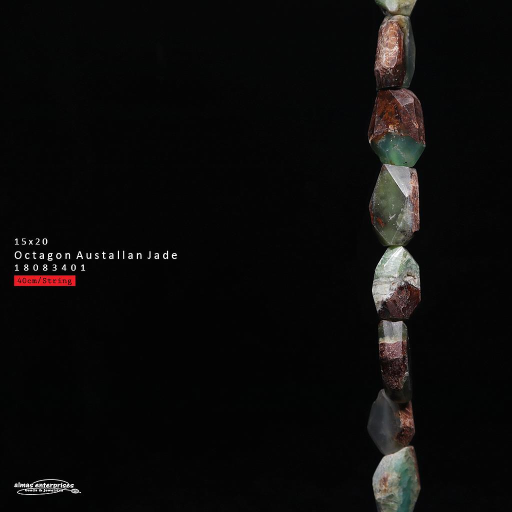 Octagon 15x20 Austalian Jade