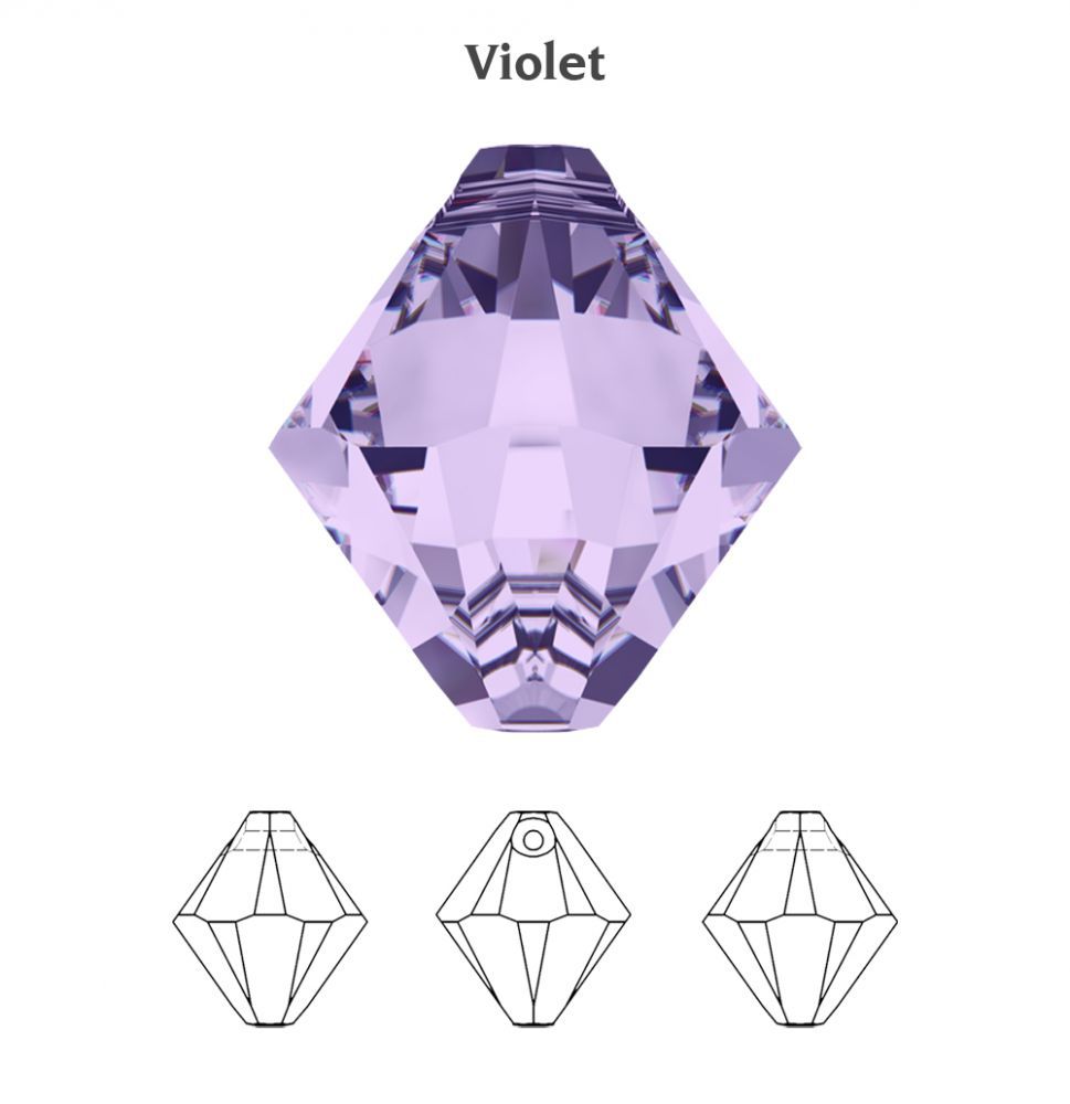 6328 6mm VIOLET AB