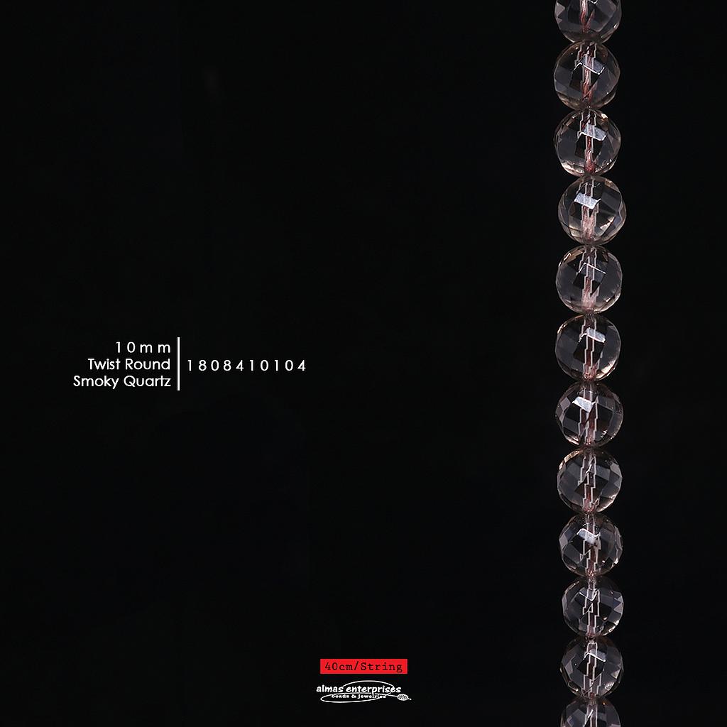 Twist Rd 10mm Smoky Qz