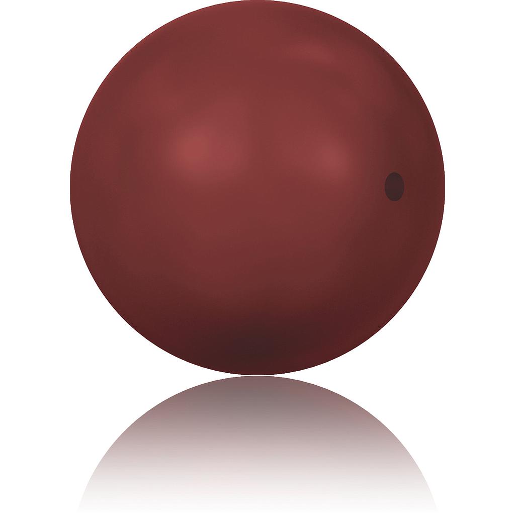 5810 6mm CRY.REDCORAL PEARL