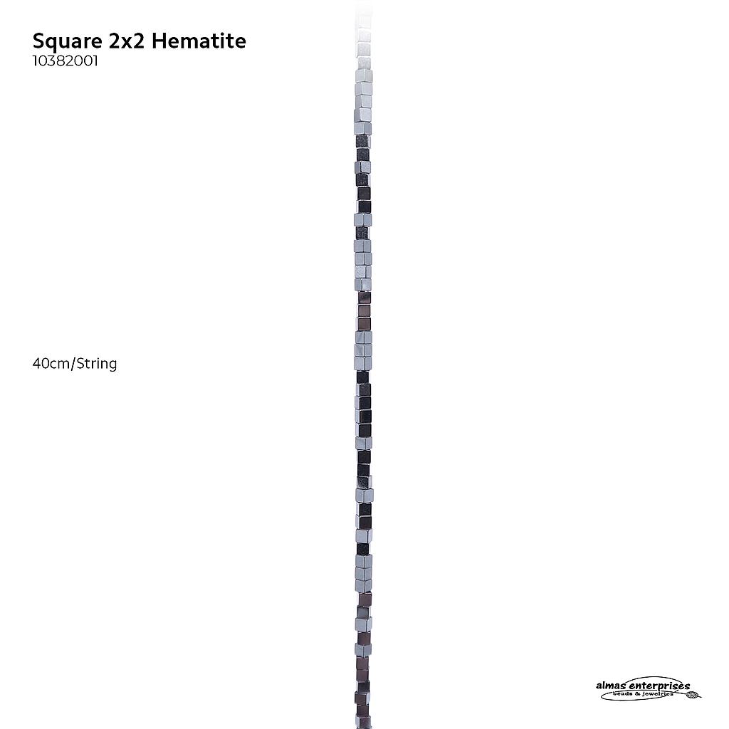 Sq 2x2 Hematite