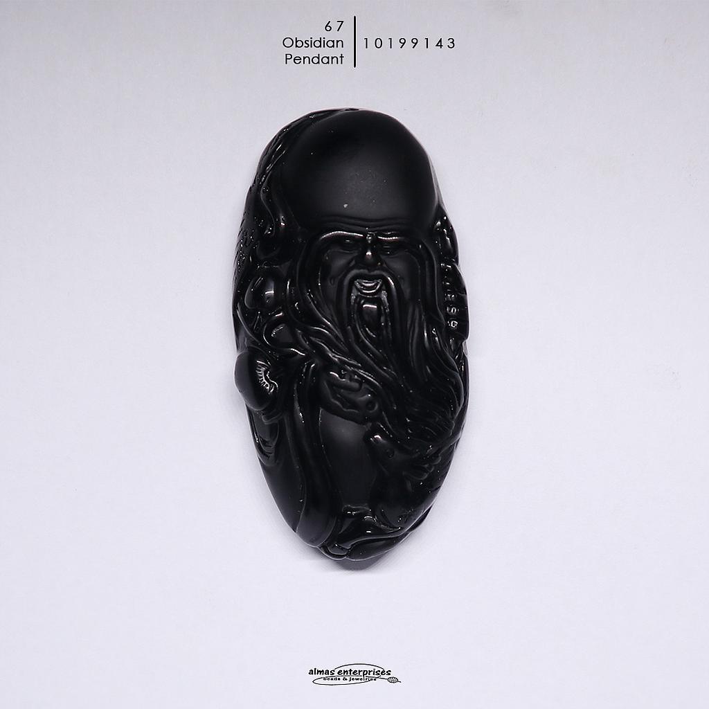  Various Obsidian Pendant 67
