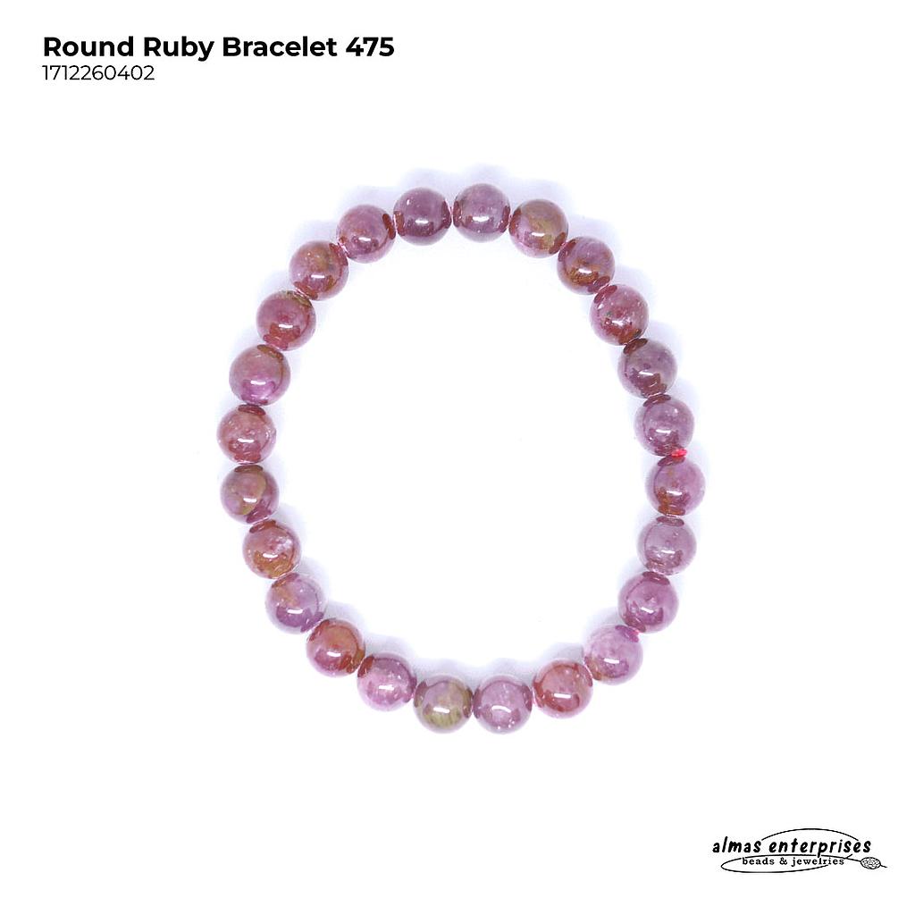 Rd Ruby Bracelet 475