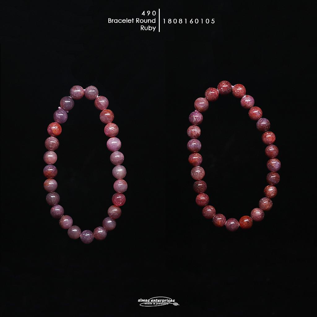 Rd Ruby Bracelet 490
