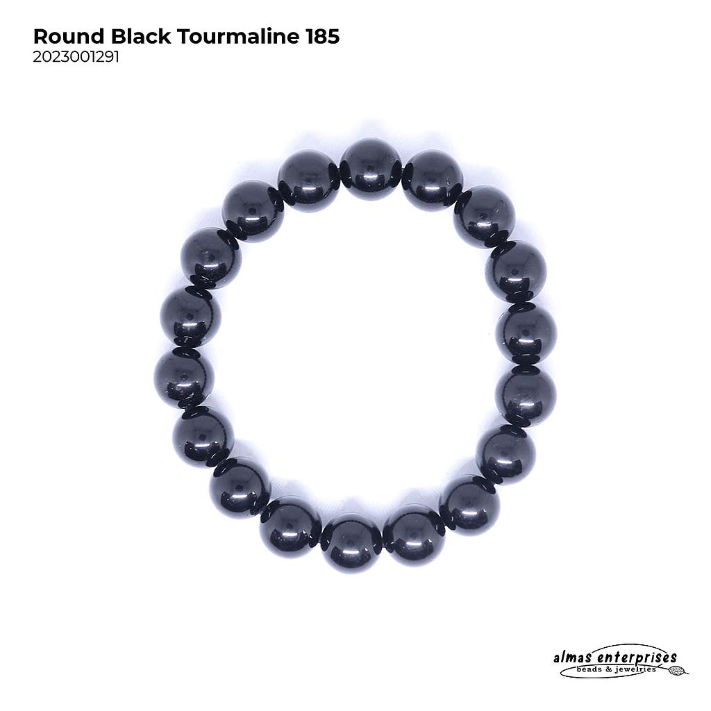 Round Black Tourmaline Bracelet
