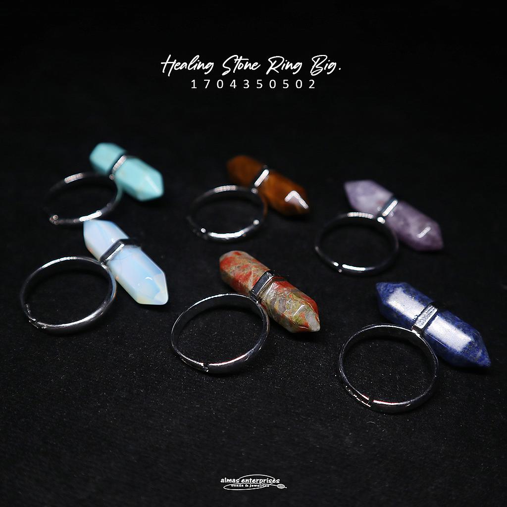 Healing Stone Ring Big