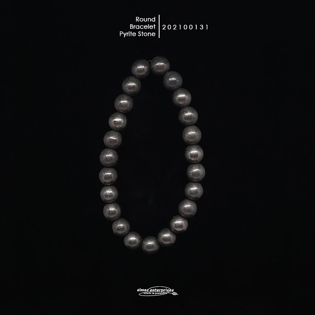 Bracelet Rd Pyrite Stone