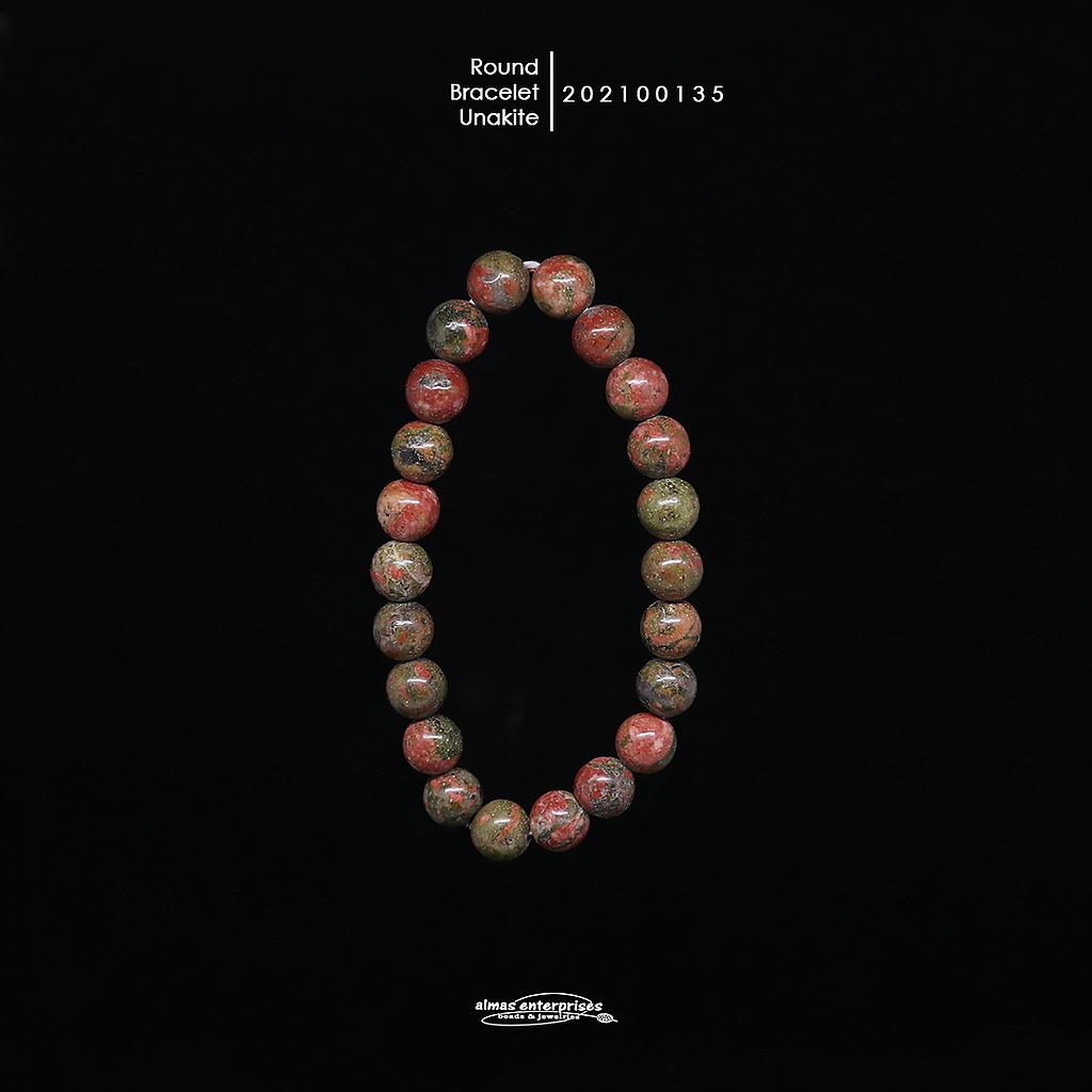 Bracelet Rd Unakite
