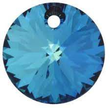 6428 6mm CRY.BERMUDA BLUE