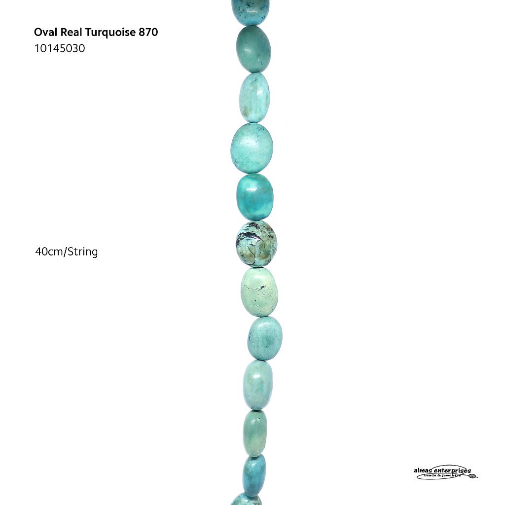 Oval Real Turq 870