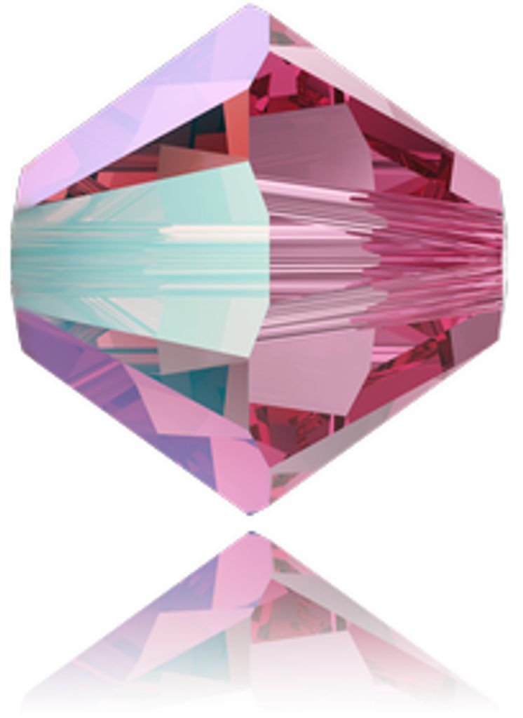 5328 6mm ROSE SHIMMER