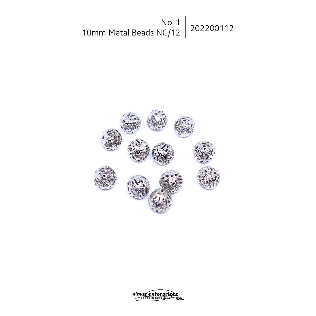 No.1 Metal Beads NC/12