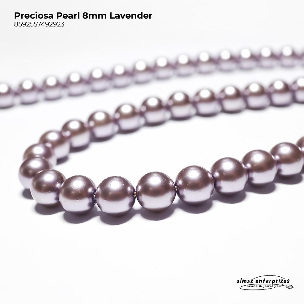 Preciosa Pearl 8mm Lavender