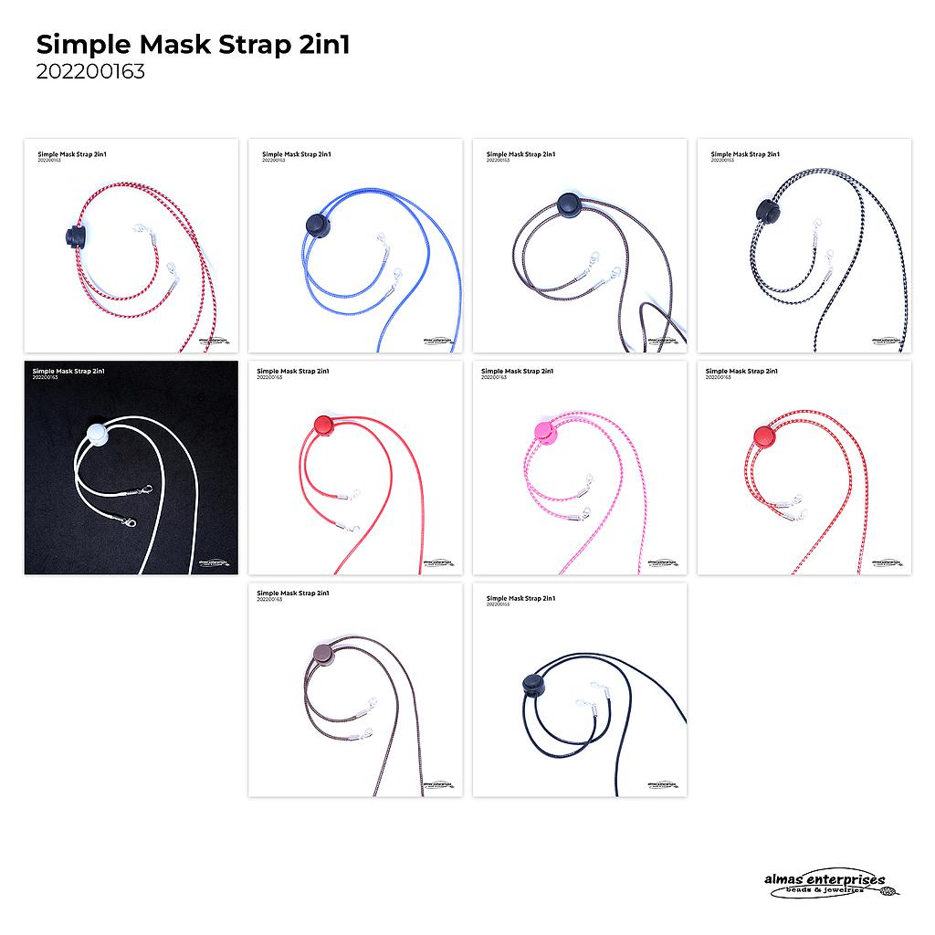 Simple Mask Strap 2in1