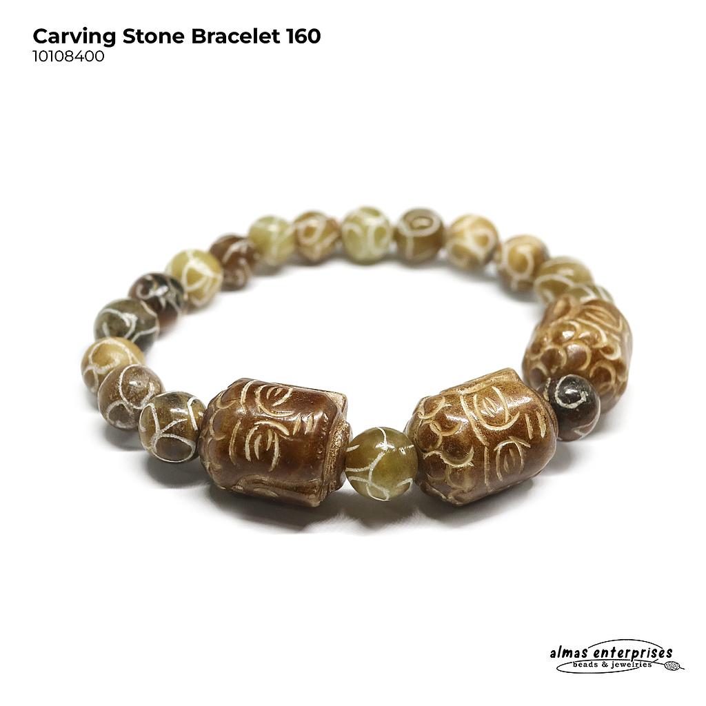 Carving Stone Bracelet