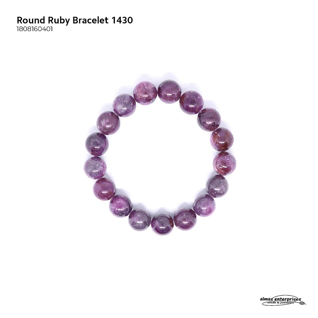 Rd Ruby Bracelet 1430