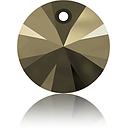 6428 12mm CRYSTAL MET. LIGHT GOLD