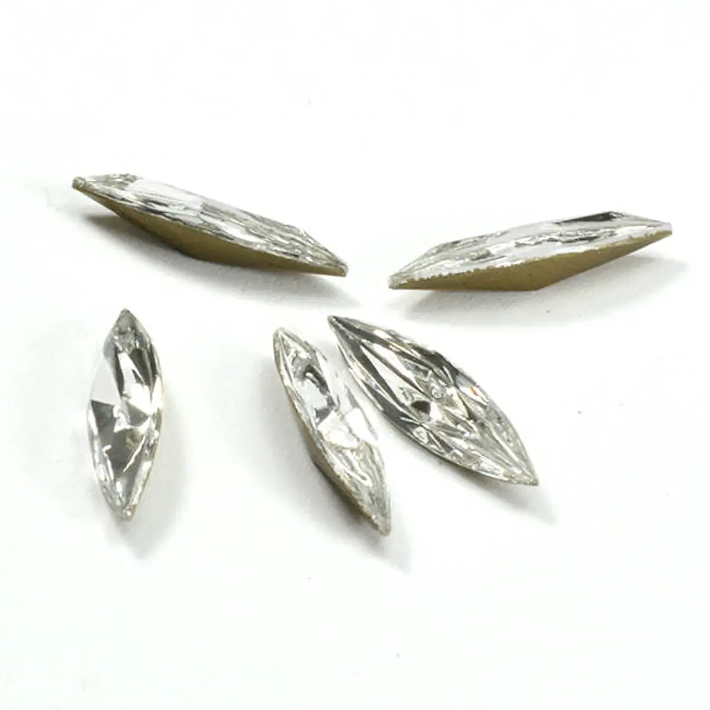 4200 8x4mm CRYSTAL GOLD