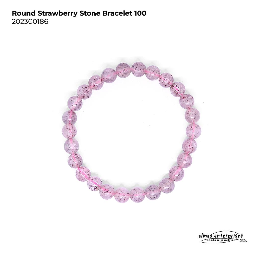 Round Strawberry Bracelet