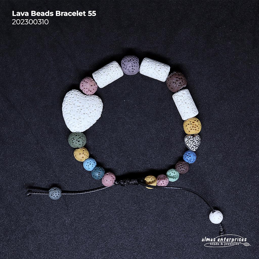 Lava Beads Bracelet