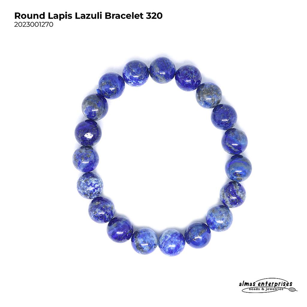 Round Lapis Lazuli Bracelet