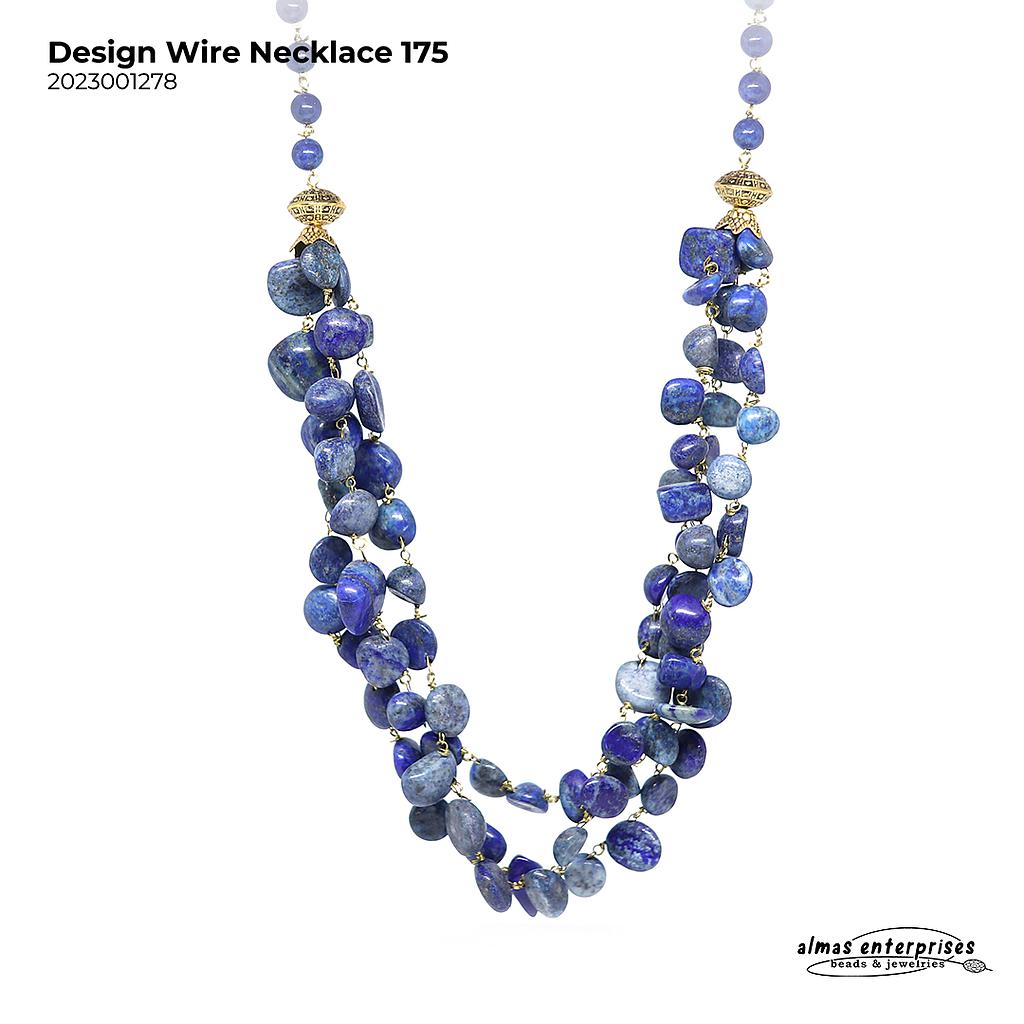 Design Wire Necklace 175